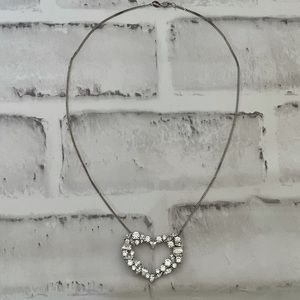 Diamonique TOVA Heart Pendant